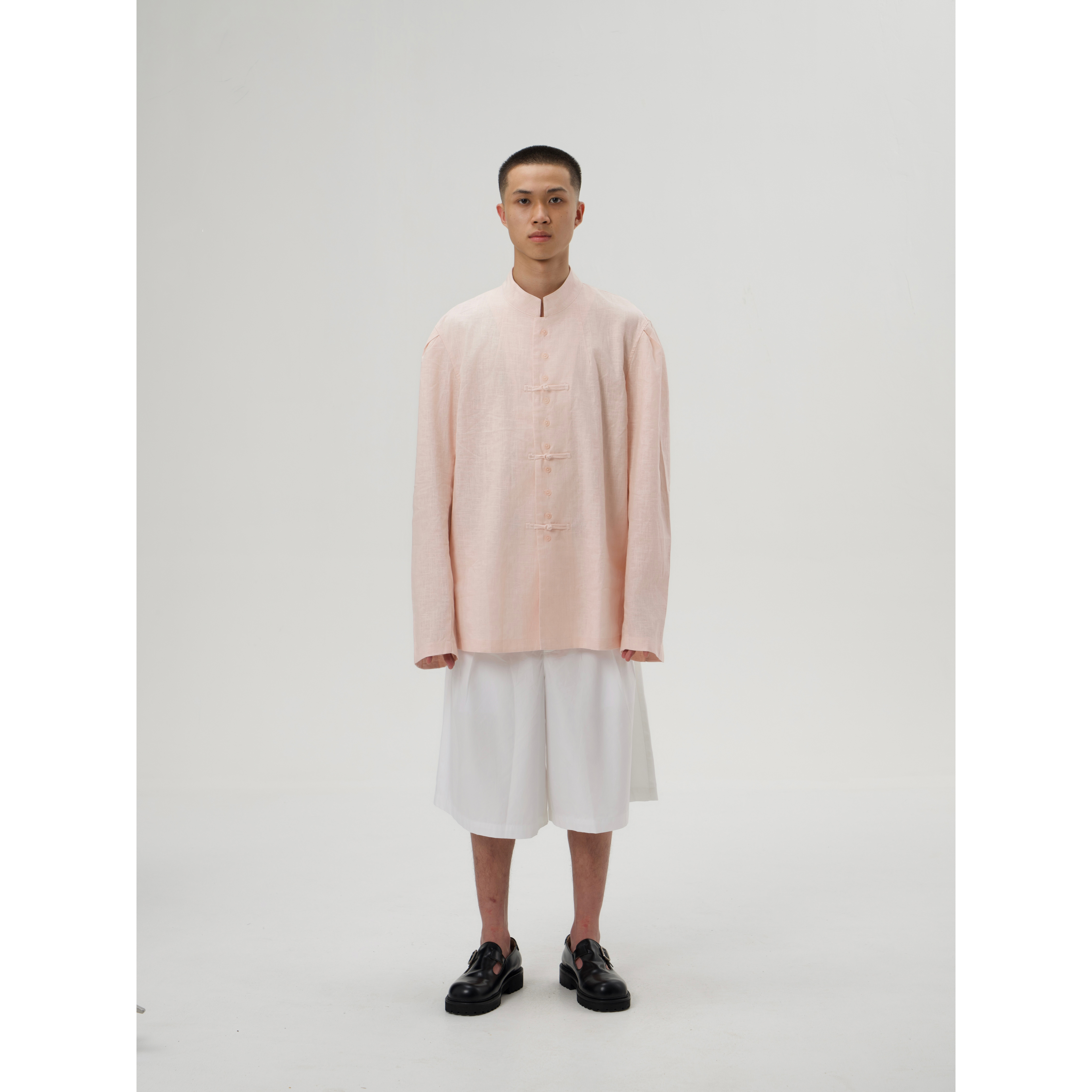 YOWSAH立领四季通用宽松中式盘扣