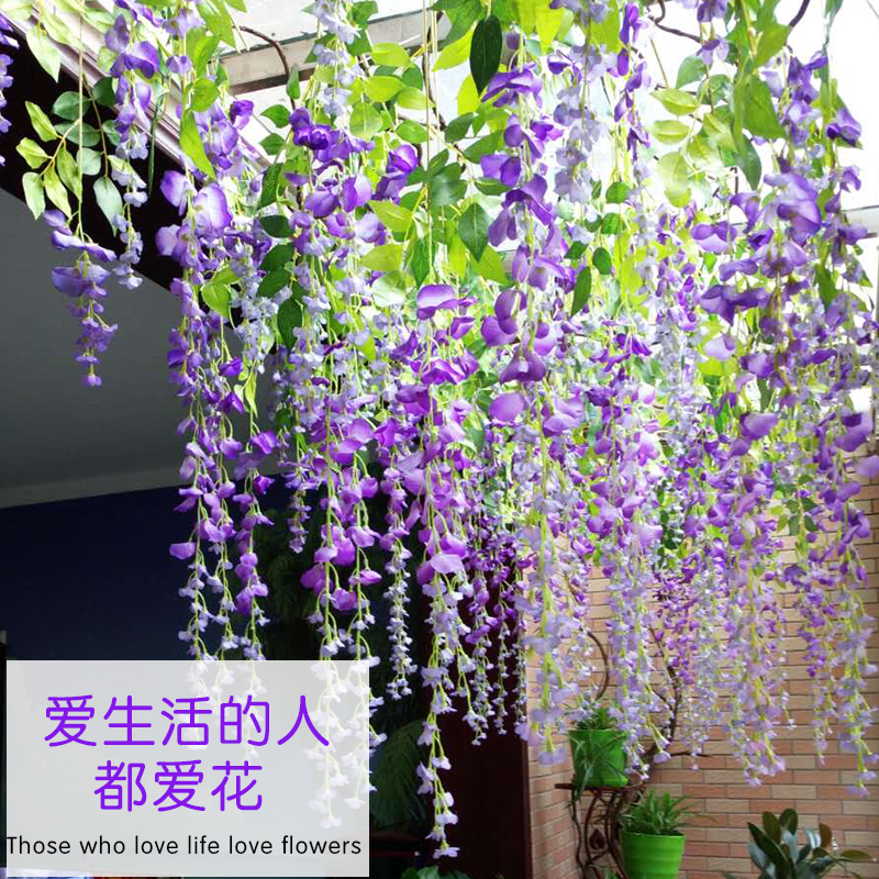 绿叶仿真塑料室内植物装饰假花