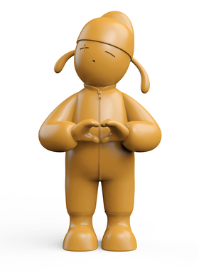 亲爱的李白-原创限量雕塑。