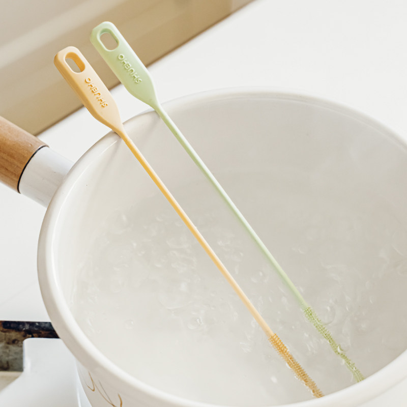 树可硅胶吸管刷杯刷洗奶瓶儿童水杯专用加长细婴儿无死角清洁清洗,家庭/个人清洁工具,厨房用刷,淘宝优惠券,粉丝福利购,淘宝优惠卷