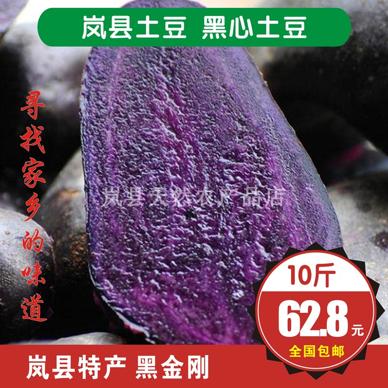 山西土豆农家种植新鲜马铃薯