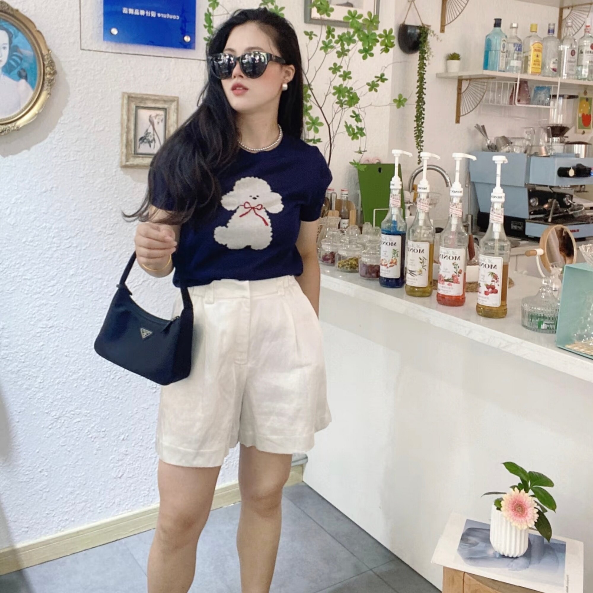 【不好穿打我】夏韩版宽松亚麻短裤直筒修身瑜伽高腰显瘦健身裤