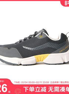 探路者徒步鞋2020春夏新款男女防滑耐磨透气网布休闲鞋TFAI81709
