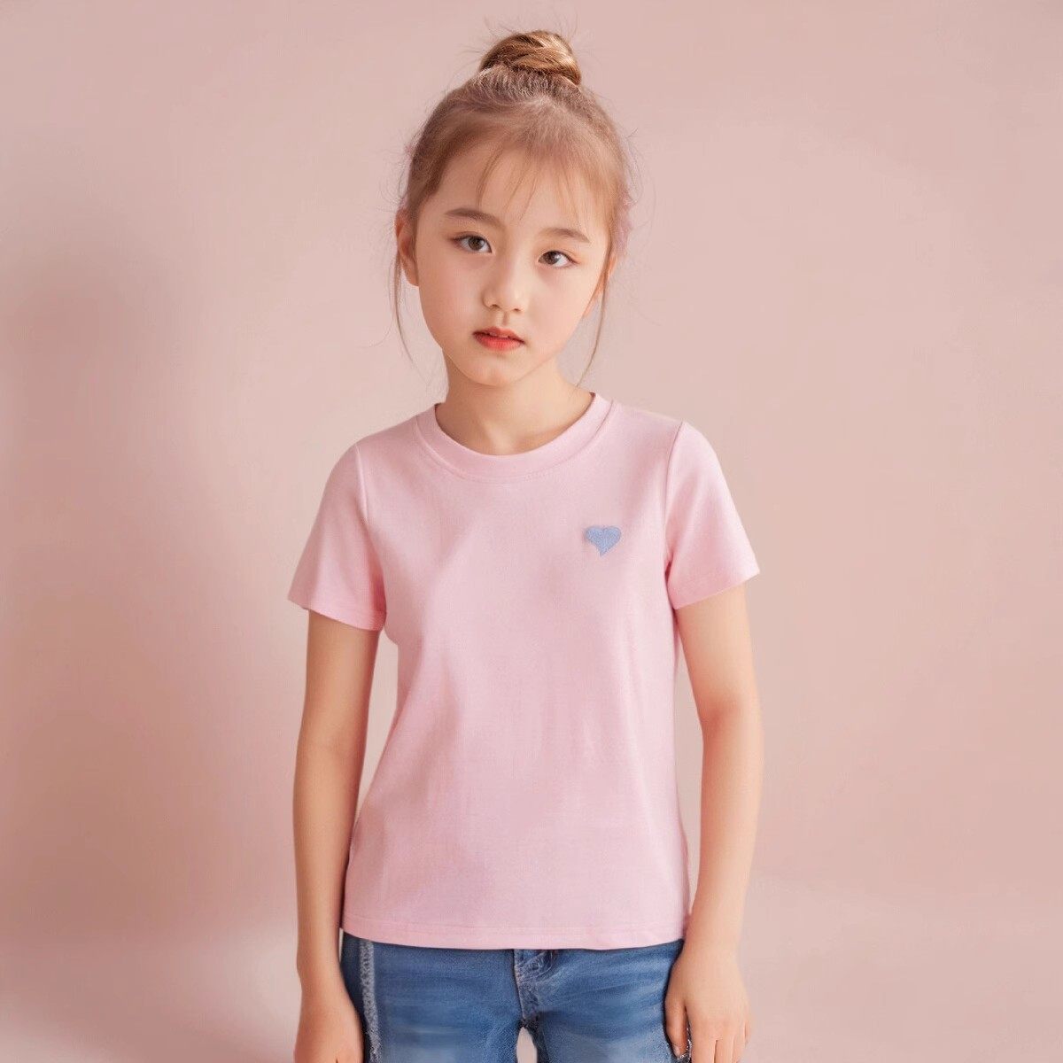 【亏本清仓】童装夏男女童短袖T恤中大童爱心半袖打底衫体恤上衣,童装/婴儿装/亲子装,T恤,淘宝优惠券,粉丝福利购,淘宝优惠卷