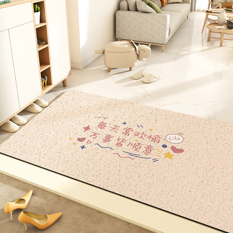 新疆包邮丝圈地垫可裁剪入户门垫进门大门口家用踩脚垫子门外户外