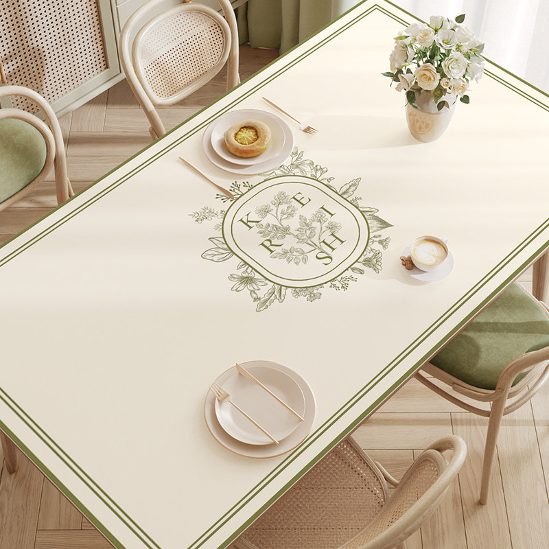 春日暖茶 皮革桌布防水防油免洗防烫长方形pvc餐桌茶几垫书桌学生,居家布艺,桌布,淘宝优惠券,粉丝福利购,淘宝优惠卷