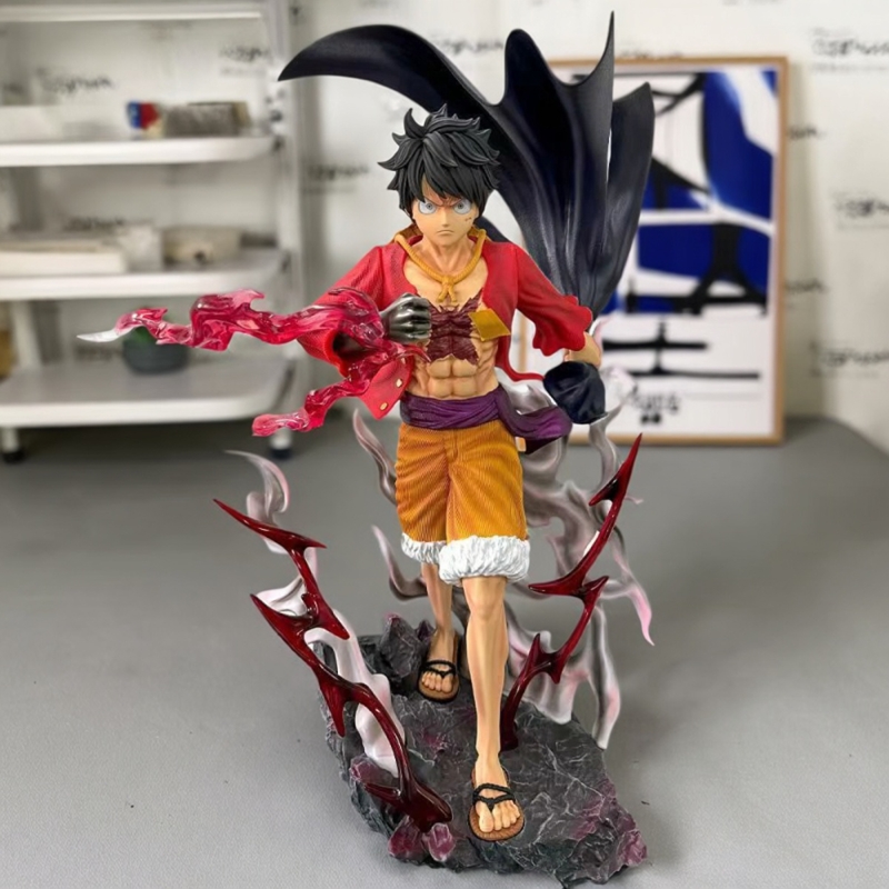 海贼王 GK 共鸣路飞 70CM行走的路飞 模型摆件雕像动漫手办