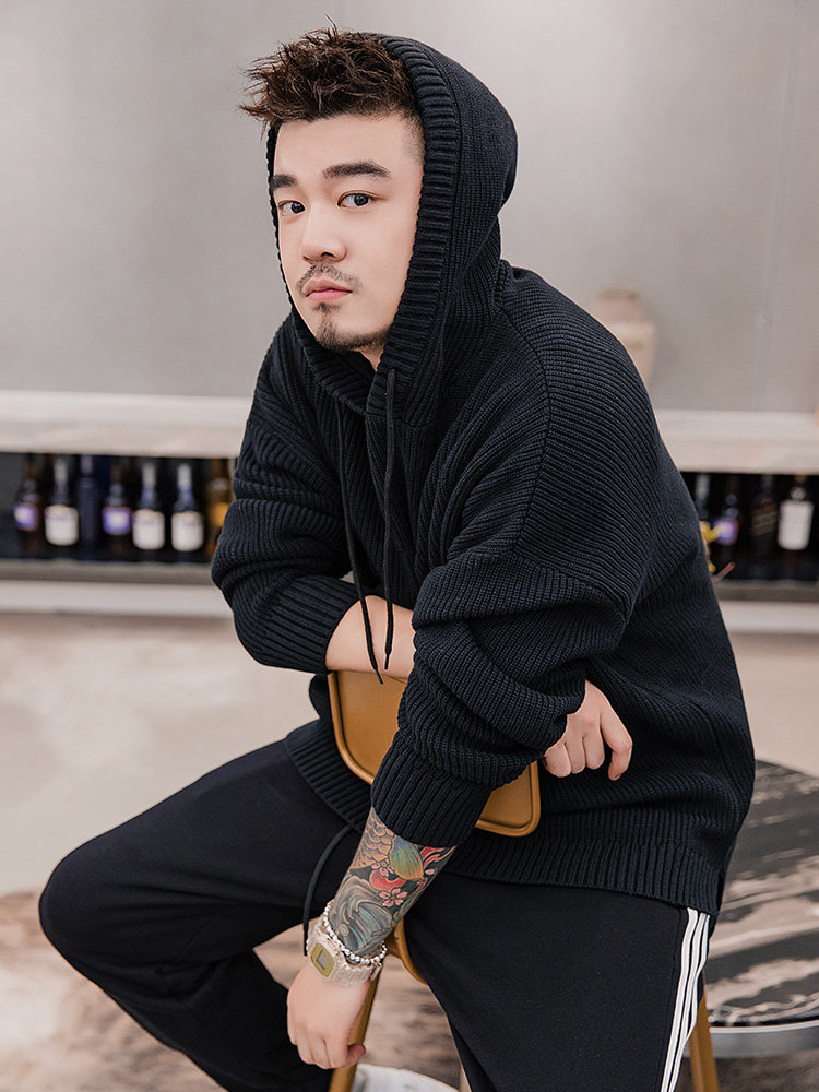 WAYNE XAVIER ADDS FERTILIZER TO INCREASE SPRING AND SUMMER PLUS SIZE TIDE BRAND COUPLE LOOSE STUDENT HOODED SWEATER MALE 5921