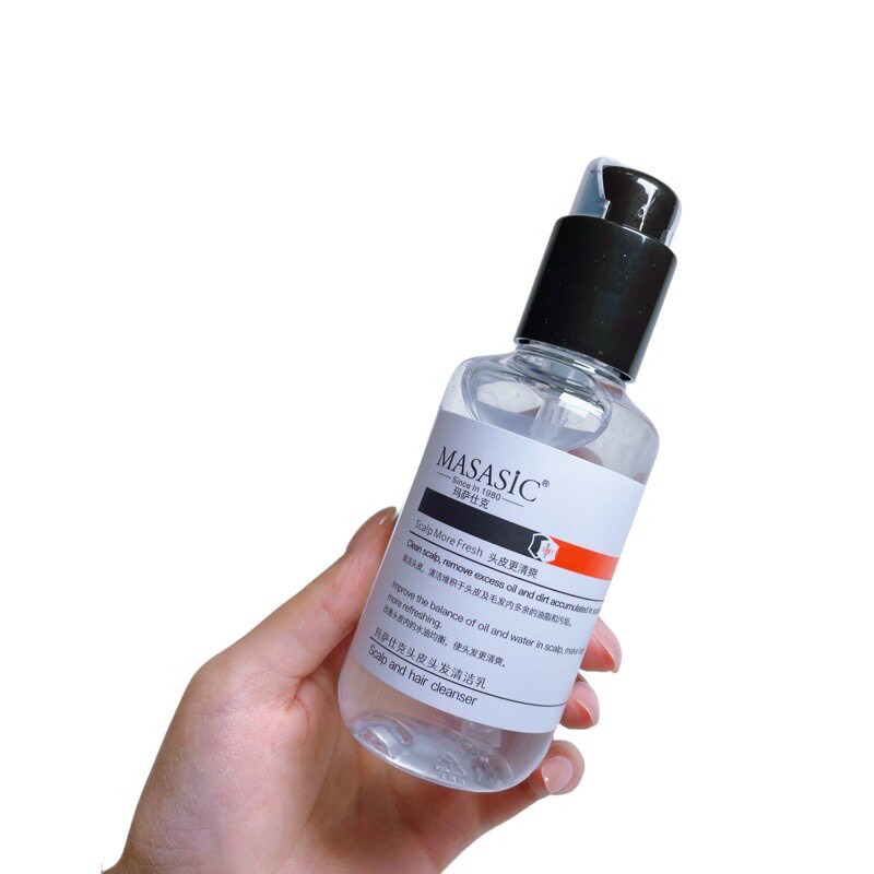 玛萨仕克头皮清洁乳深层清洁洗发水去屑止痒控油蓬松150ml