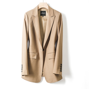 Suit jacket women's spring and autumn new professional high-end sense suit slim temperament suit design sense top fashion