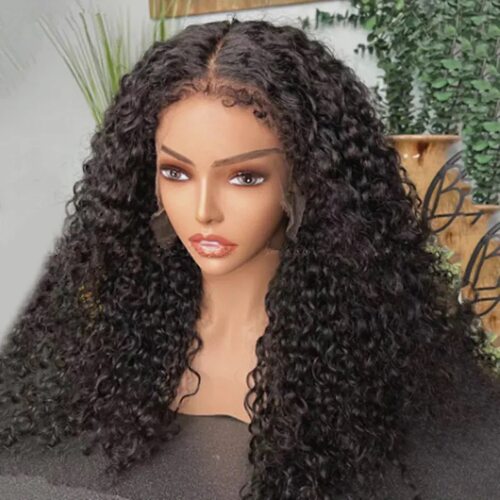 前蕾丝小卷假发套 wigs Peruvian human hair亚马逊热销蕾丝头套