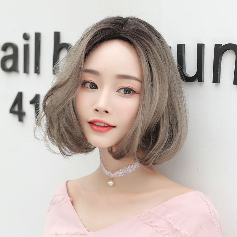 新款直销假发女bobo短发韩国时尚潮流中分无刘海假发现货支持供应