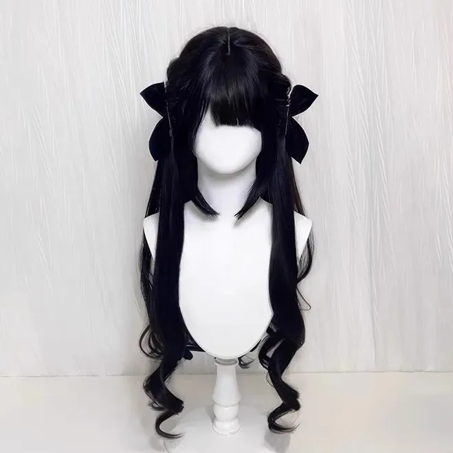 【糯叽小咪】假发女长款85cm卷发jk少萝lolita同款cosplay全头套
