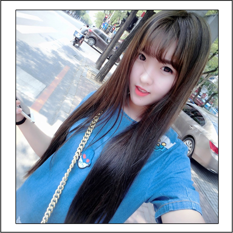 Perruque ANNA LUO  .  Long cheveux raides - Ref 2607449 Image 3