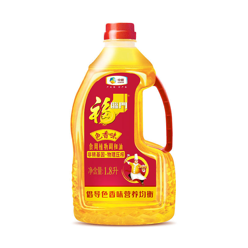 福临门1.8L非转基因色香味调和油图片