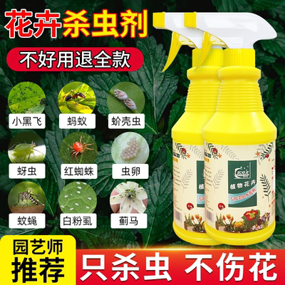 杀虫剂花卉植物花草除虫花药通用多肉蚜虫专用月季花病虫害常用药