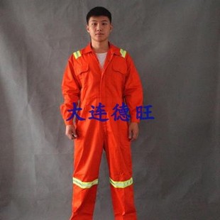 65棉工作服全工艺布料电焊服船厂探洞服夜间工作服反光条连体服男