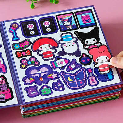 磁力安静书可反复粘贴