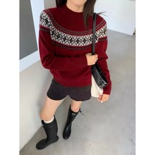 LH107490100%羊毛打底毛衣宽松内搭针织衫高定新款消费券用券好物