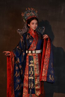 汉服婚服出租若兰兮明制汉服女款皇后礼服翟衣中式传统仪式婚服