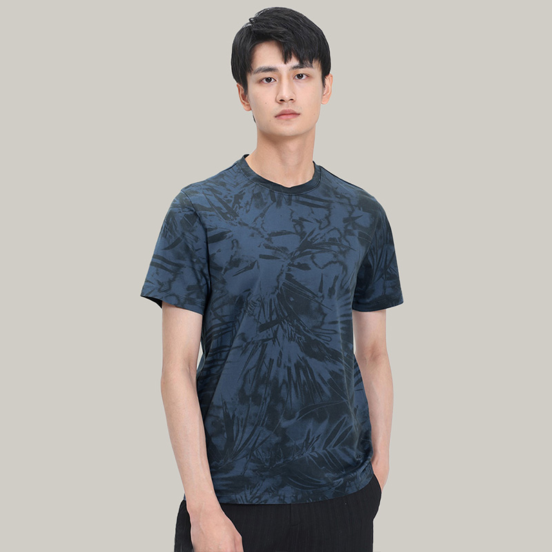 callisto卡利斯特男装新款男士短袖t恤商务休闲通勤百搭SRTSS008C