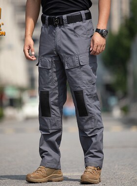 战术裤男士昂垦突击ARGeN2宽松直筒多口袋工装裤透气迷彩裤作训裤