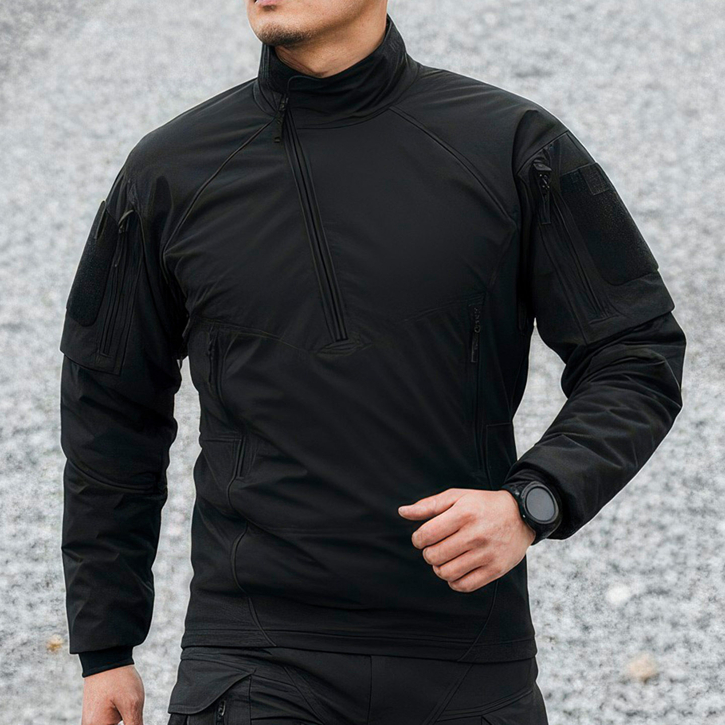 ACE冬季加厚拉链半开胸长袖T恤打底衫男士迷彩服作训服军迷防寒服,户外/登山/野营/旅行用品,T恤,淘宝优惠券,粉丝福利购,淘宝优惠卷