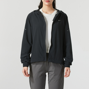 Nike耐克外套女款官方正品运动服2026春季新款黑色训练跑步夹克女