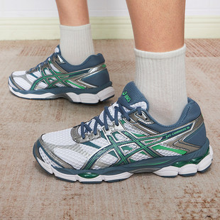 ASICS亚瑟士男女鞋2025秋季新款gel-cumulus 16休闲鞋网面运动鞋