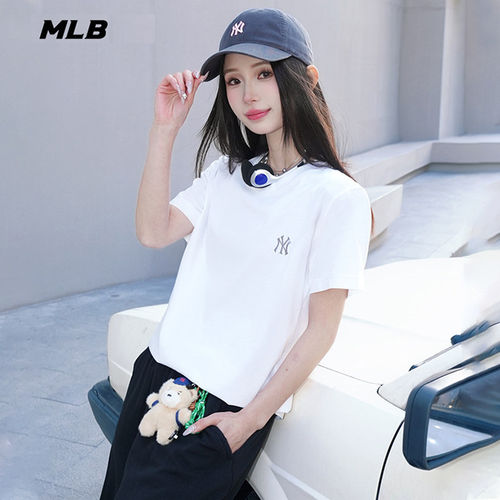 幸运叶子|MLB男装女装夏季休闲情侣T恤宽松运动服透气短袖上衣