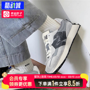 New Balance男鞋女鞋NB327系列运动鞋厚底复古翻毛皮老爹鞋休闲鞋