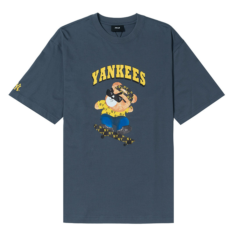 MLB官方运动服卡通印花短袖图片