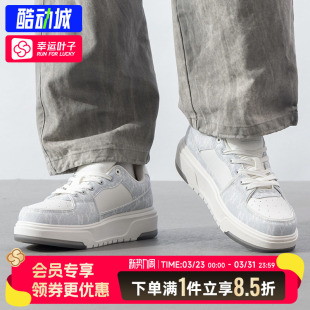 25春季 新款 情侣老花运动鞋 MLB官方男鞋 休闲鞋 厚底板鞋 学长鞋 女鞋