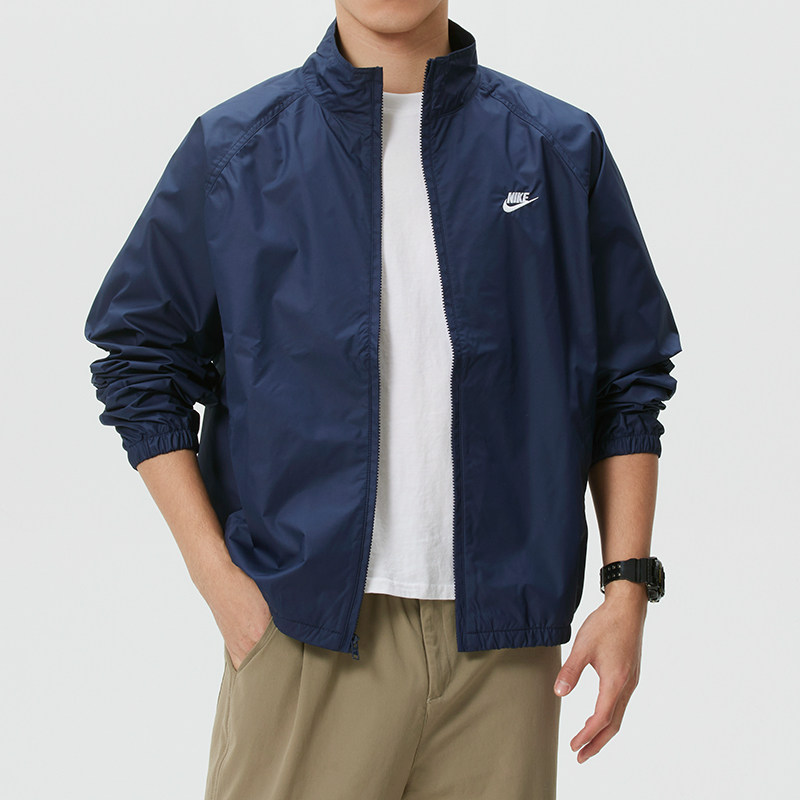 Nike耐克男女同款情侣官方正品立领夹克2026春季新款休闲运动外套