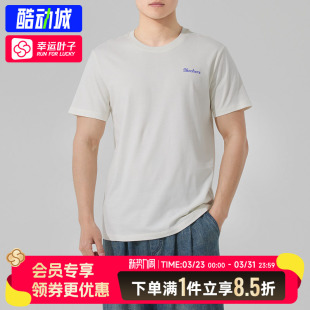 休闲跑步健身训练短袖 斯凯奇T恤男装 新款 2026夏季 FHL223U043 女装