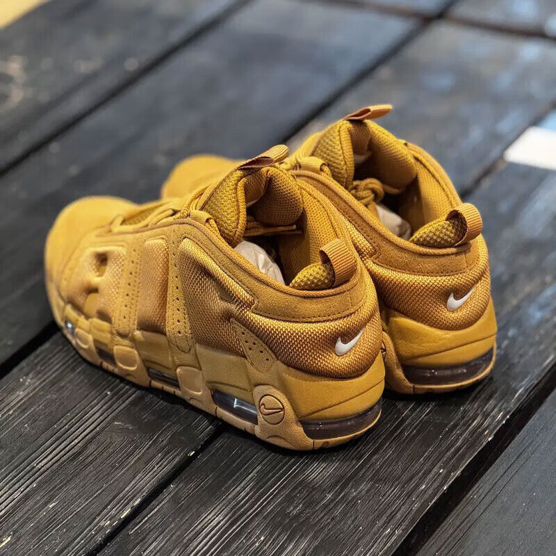 Nike耐克官方正品男鞋秋冬新款皮蓬运动鞋AIR MORE UPTEMPO休闲鞋