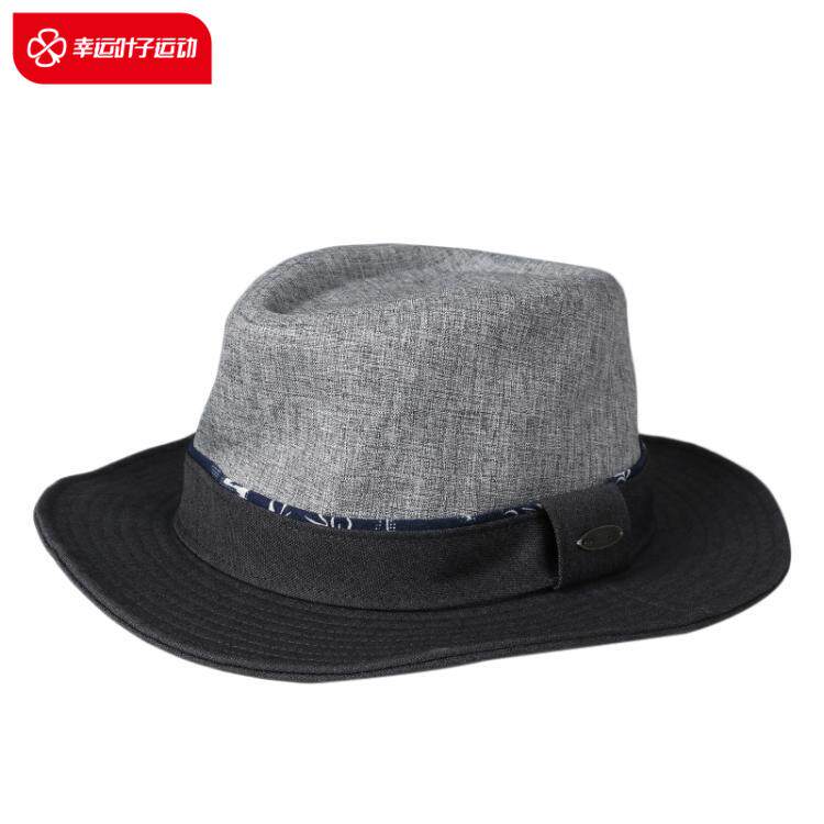 hatson男帽女帽春季新款时尚潮流透气休闲帽礼帽SBRFEH0366GY