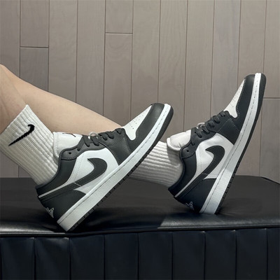 Nike耐克官方正品学生青少年男女鞋25新款秋季aj1篮球鞋低帮板鞋