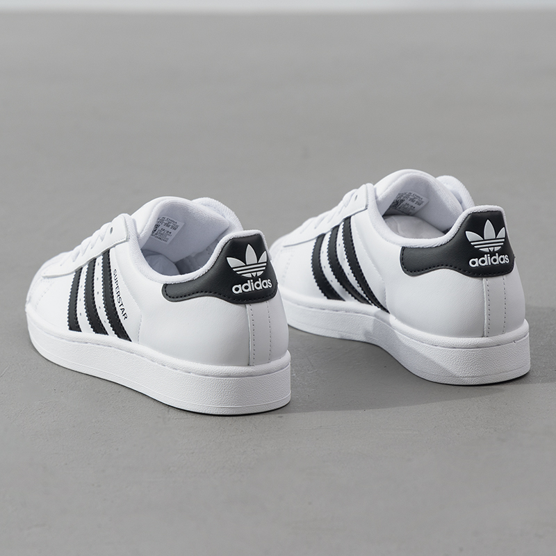 阿迪达斯三叶草官方正品男鞋2025新款SUPERSTAR贝壳头运动休闲鞋