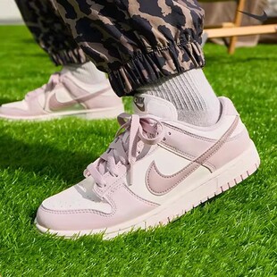 耐克女鞋官方正品NIKE DUNKLOW板鞋2026新款粒子玫红运动鞋休闲鞋