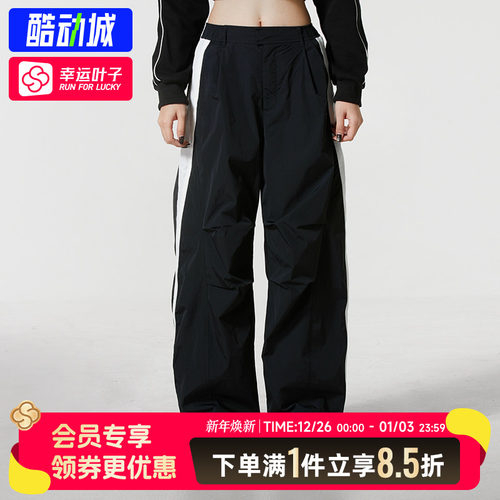 彪马女裤2026春季新款运动裤时尚T7休闲裤透气宽松直通长裤637442