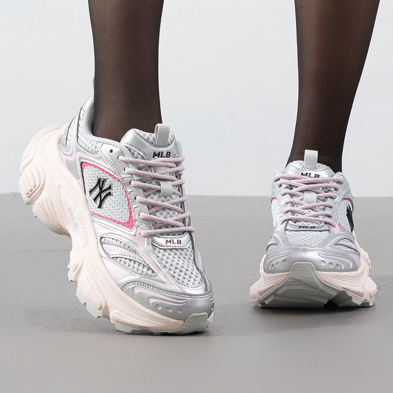 MLB男鞋女鞋26春季新款赛博老爹鞋情侣休闲鞋复古运动鞋3ASHWD15N