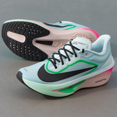 NIKE耐克官方正品男鞋ZOOM FLY 6轻便运动鞋男士竞速碳板跑步鞋男