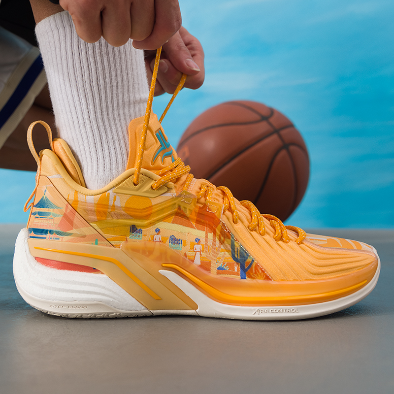 特步男鞋2025冬季新款篮球鞋比赛实战训练鞋耐磨轻便休闲运动鞋