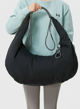 安德玛女包2026春季新款运动包大容量行李包旅行包单肩包6009634