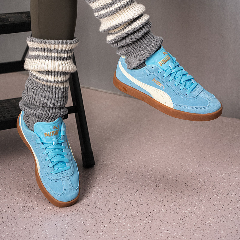 彪马男女鞋官方正品Puma-Club-II蓝色板鞋2026春季新款运动休闲鞋,运动鞋new,板鞋,淘宝优惠券,粉丝福利购,淘宝优惠卷