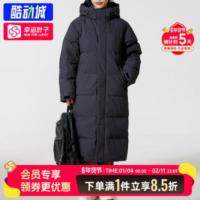 MLB官方羽绒服男女装2025冬季新款NY保暖长款运动面包服3ADJB3056