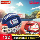 Wilson威尔胜篮球NBA球队系列耐磨篮球成人室内外橡胶球七号球