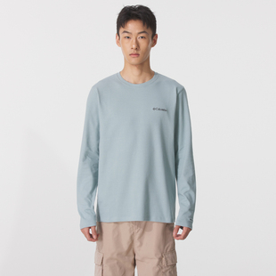 哥伦比亚长袖 户外热能保暖底上衣XE9365 圆领打T恤男2025秋冬新款