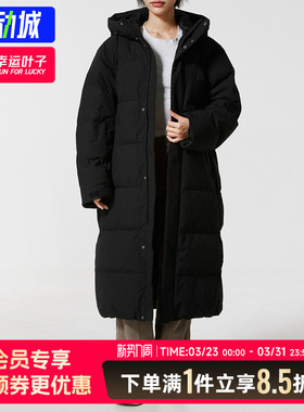 MLB官方羽绒服男女装2025冬季新款NY保暖长款运动面包服3ADJB3056